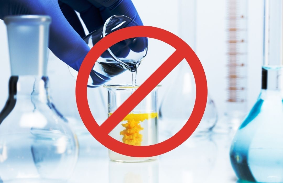 Ingredientes que no usamos en Replantea