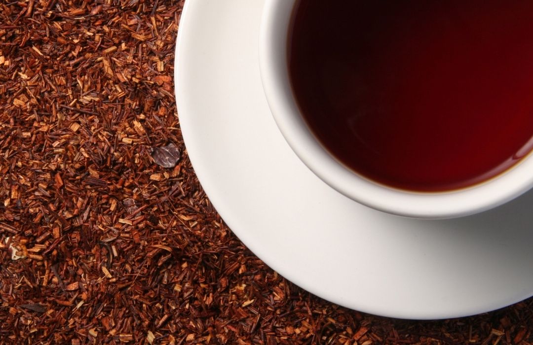 Taza de té rooibos