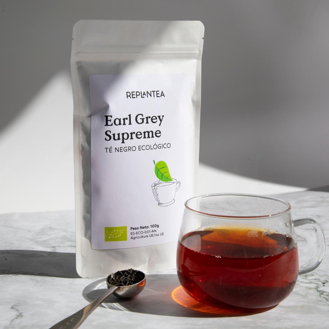 Earl Grey Supremo Chá Preto Orgânico 100g