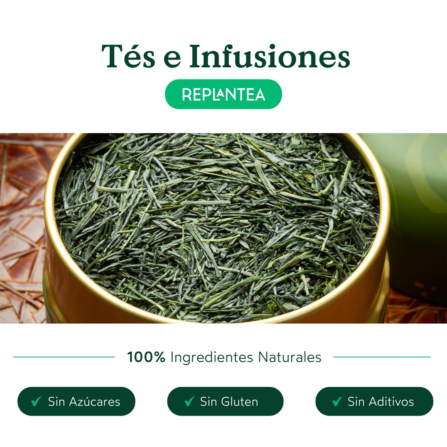 Chá Verde Sencha Orgânico 100g