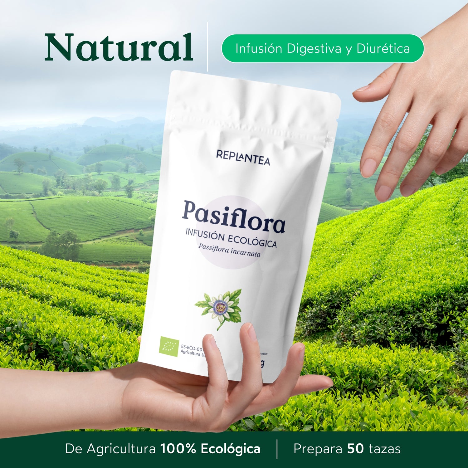 Infusão de Passiflora Orgânica 100g