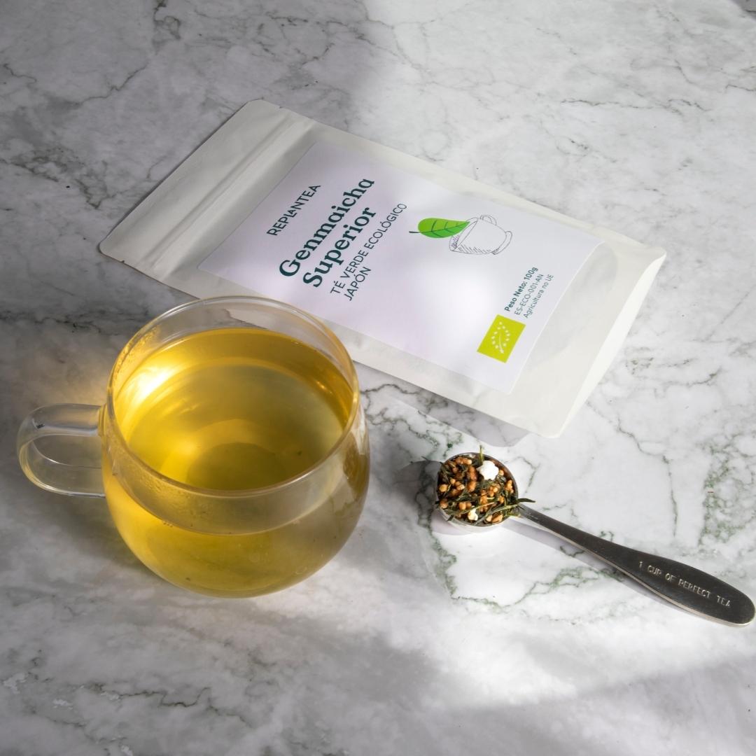 Chá Verde Genmaicha Orgânico 100g