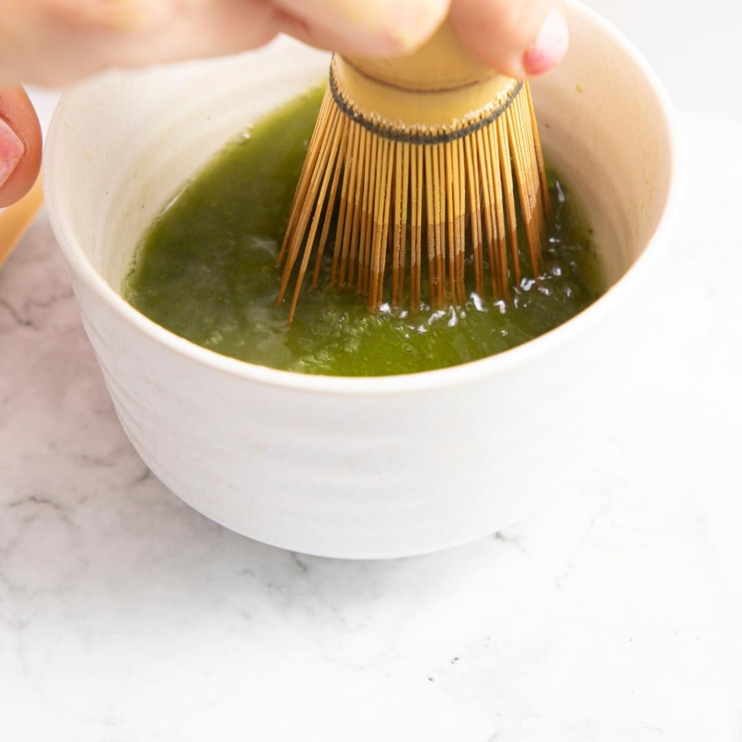 Bowl cerámica japonesa para Matcha negro