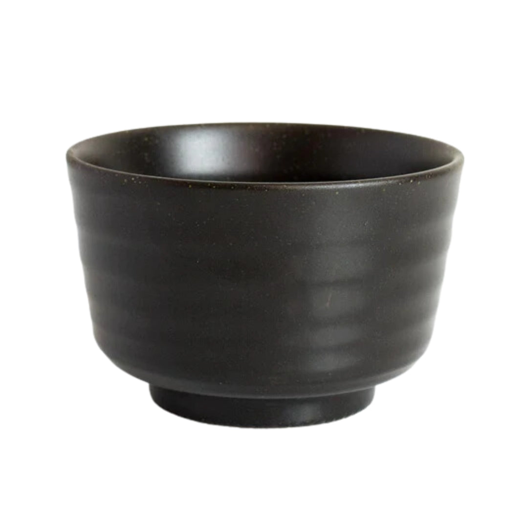 Bowl cerámica japonesa para Matcha negro