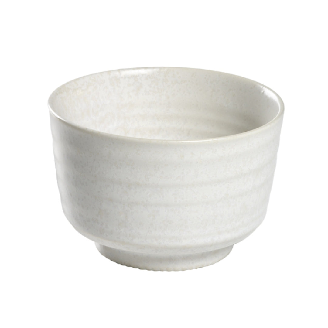 Bowl cerámica japonesa para Matcha blanco
