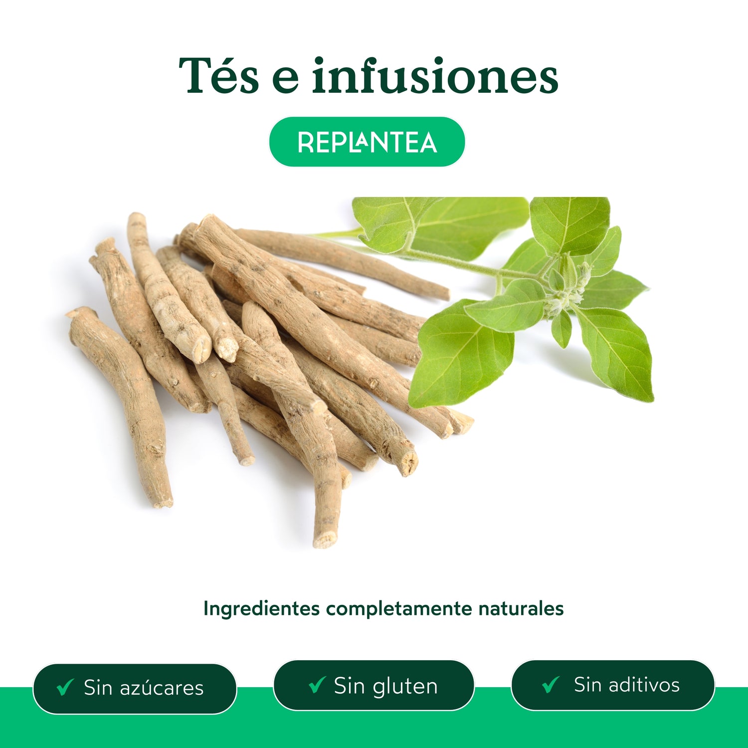 Infusión Raíz de Ashwagandha Ecológica 100g