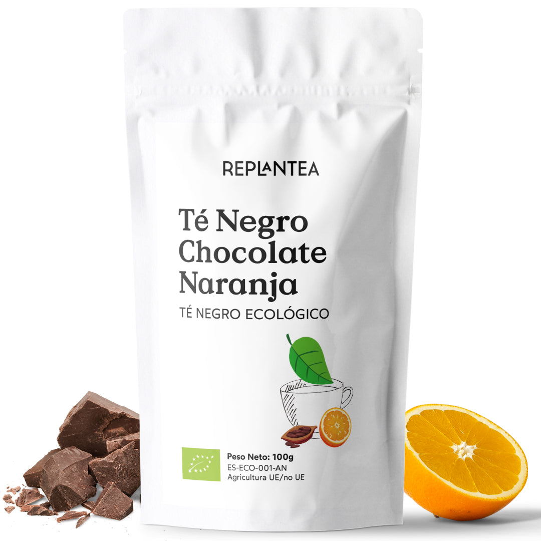 Chá Preto Chocolate Laranja Bio 100g