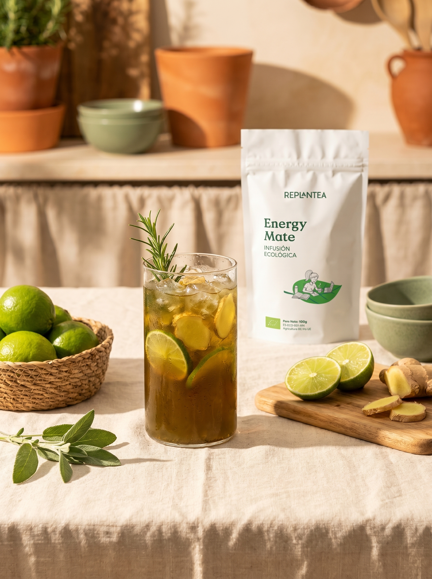 Infusión Energy Mate Ecológica 100g