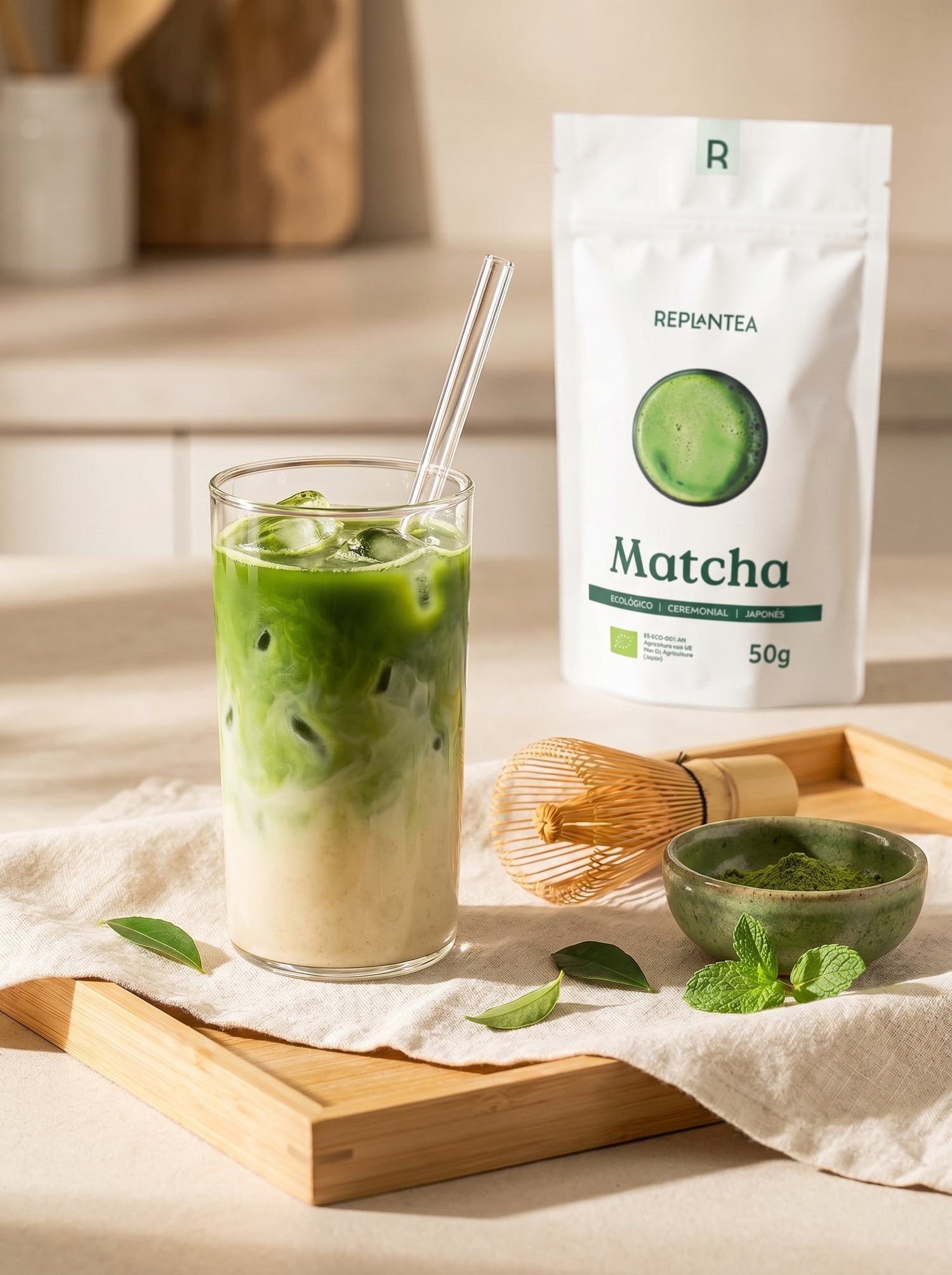 Té Matcha Ceremonial Japonés Ecológico 50g