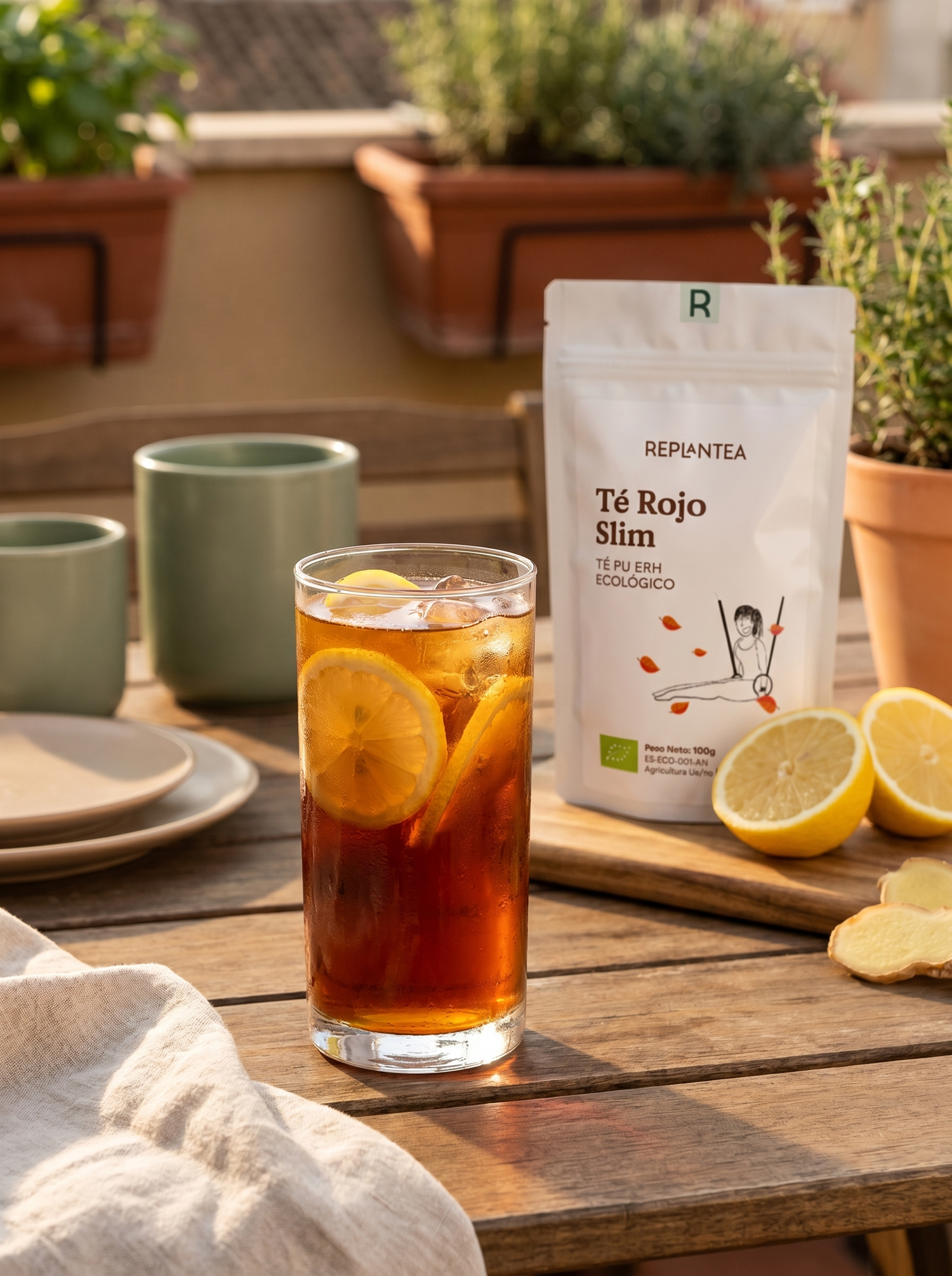 Té Rojo Pu Erh Slim 100g