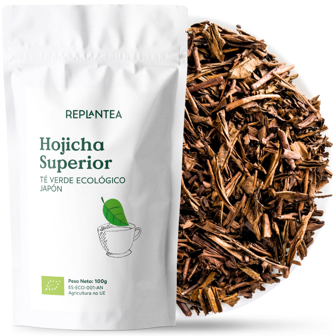 Chá Verde Torrado Hojicha Orgânico 100g