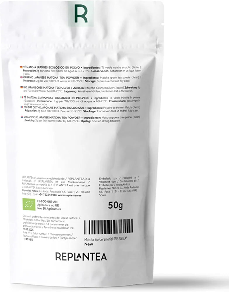 Chá Matcha Cerimonial Japonês Orgânico 50g