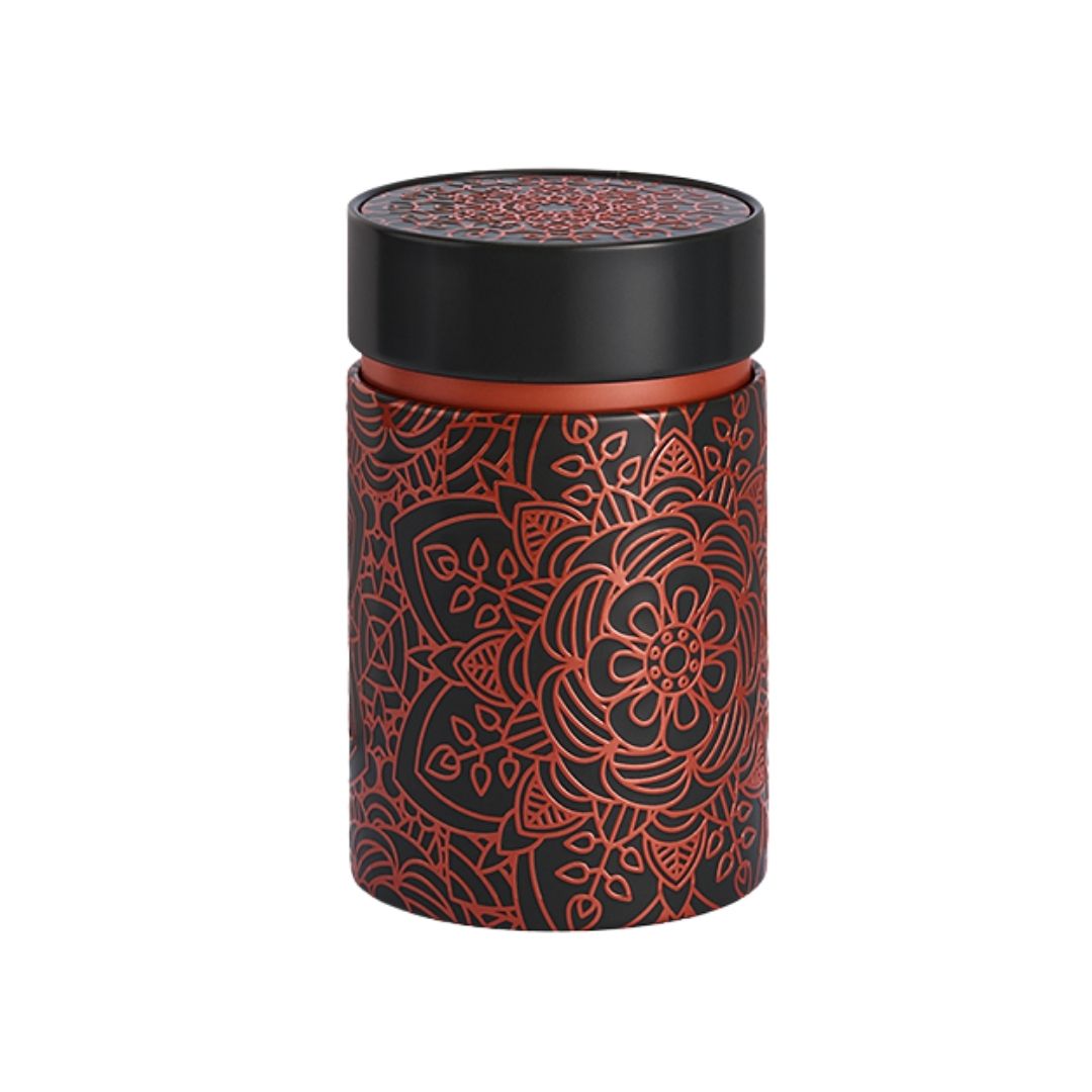 Lata de Té Mandala Ebony