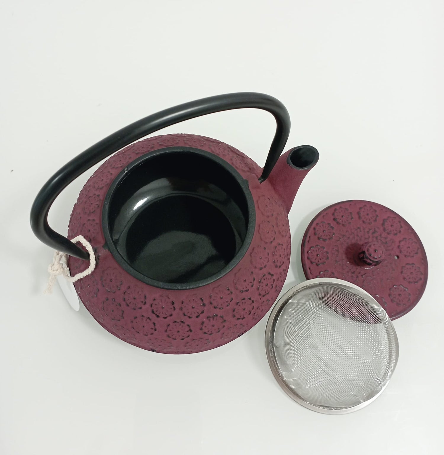 Porcelain Teapot "Sharma" 1 Liter + stainless steel filter