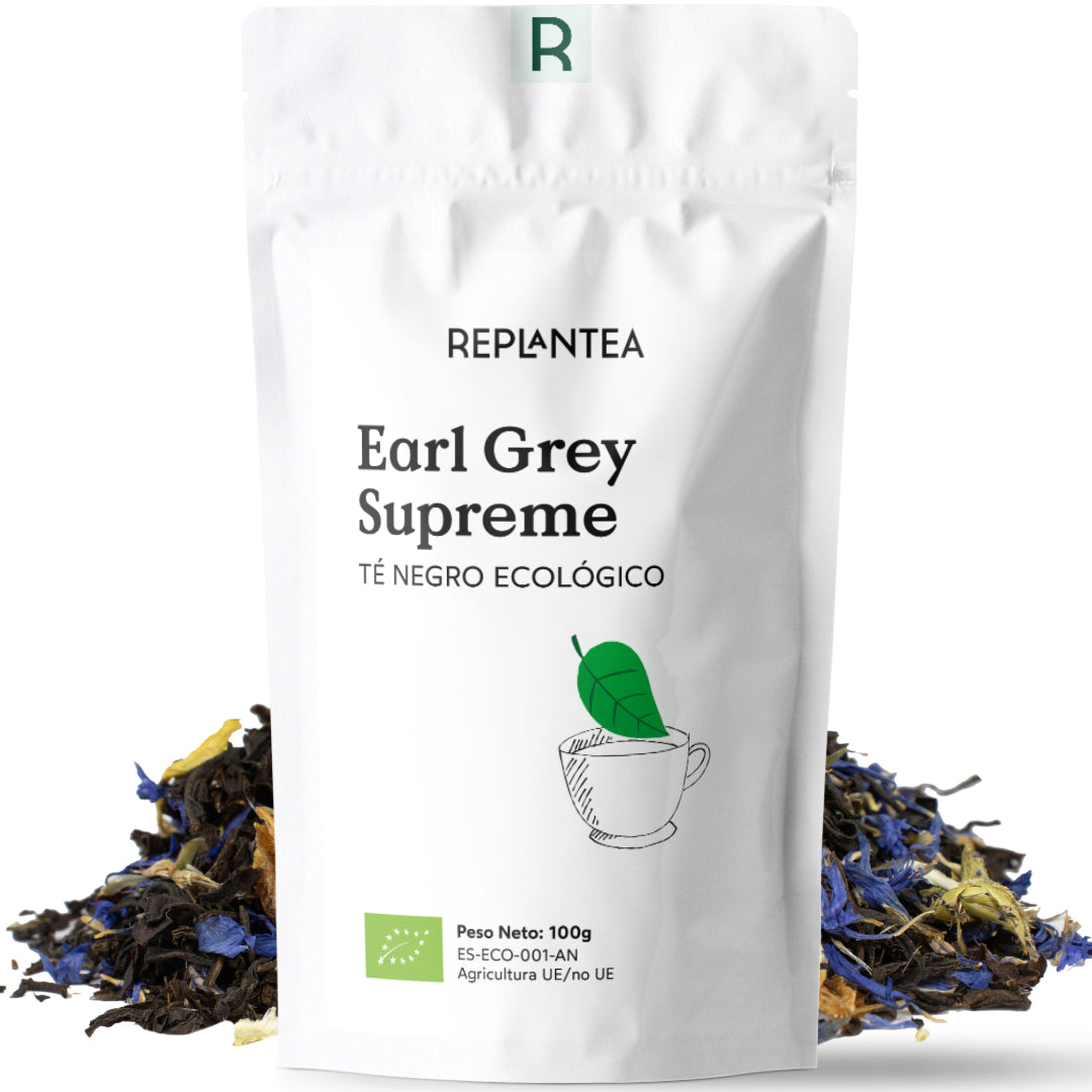 Earl Grey Supremo Chá Preto Orgânico 100g