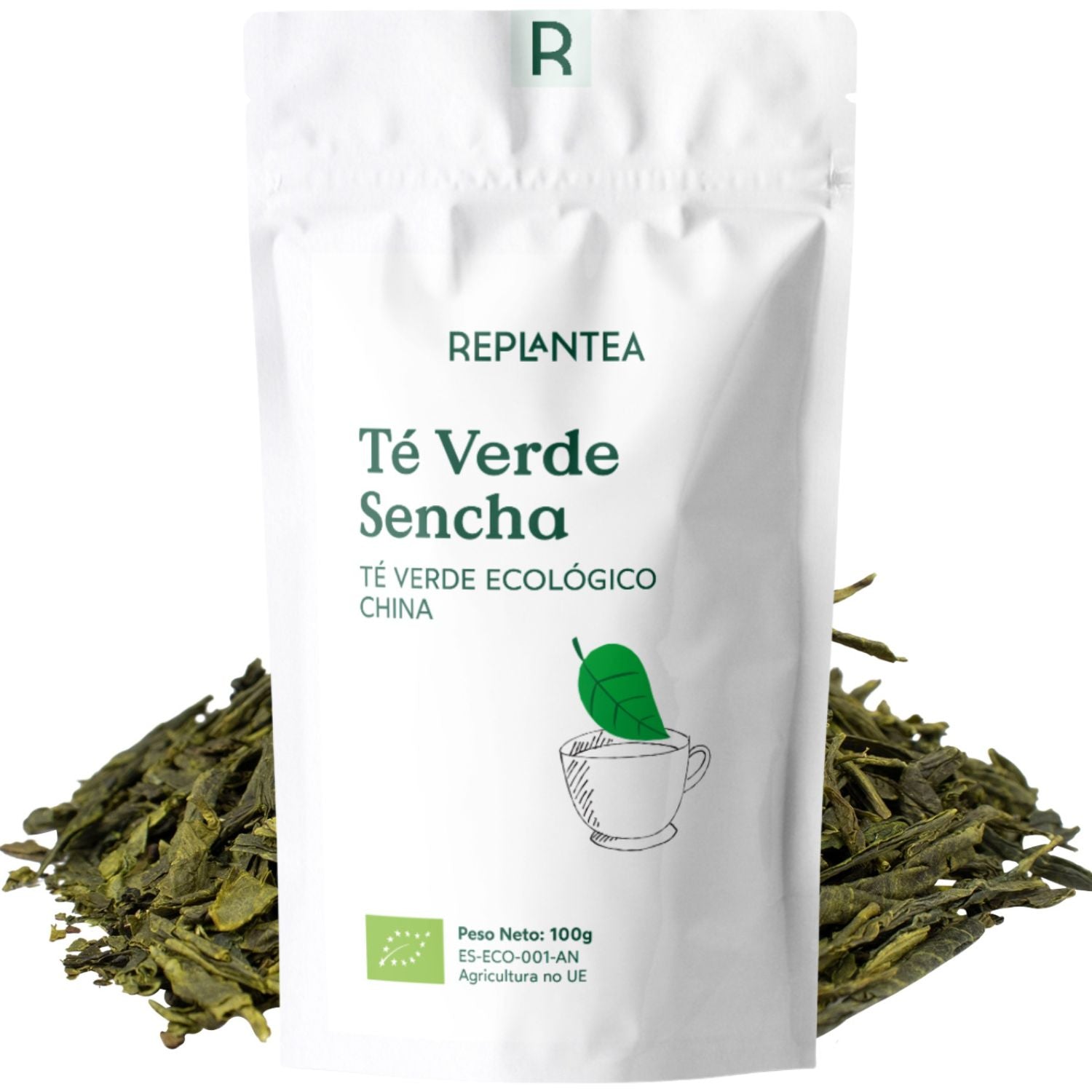 Chá Verde Sencha Orgânico 100g